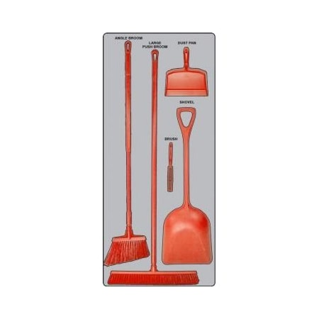 Accuform DRY ZONE STOREBOARDS PSB912GTRD PSB912GTRD